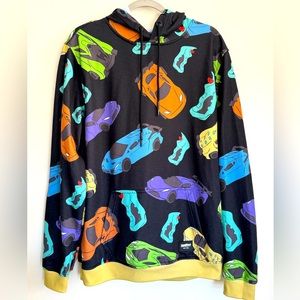FRESH HOODS - Toy Car Sweatshirt/Hoodie - Men’s Size Large - Street Wear Y2K